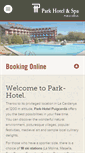 Mobile Screenshot of hotelparkpuigcerda.com